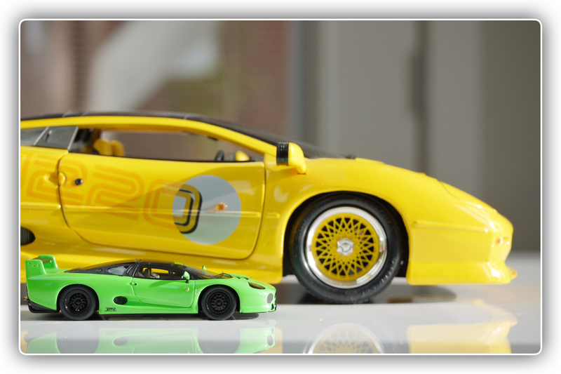 Illustration for article titled LaLD Car Week: Thursday on The Thames - 1/43 Spark Jaguar XJ220 TWR
